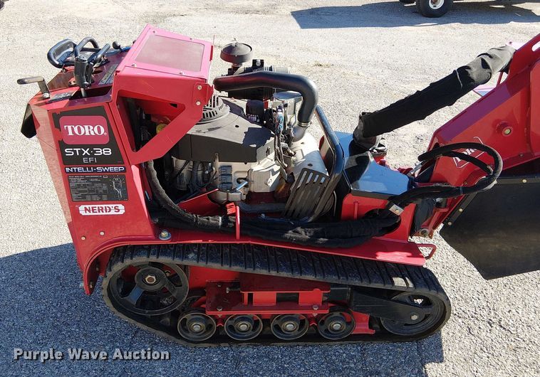 image for item DU3553 Toro STX 38 EFI Intelli-Sweep stump grinder