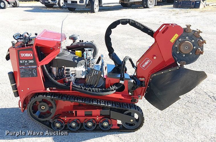 image for item DU3554 Toro STX 38 EFI Intelli-Sweep stump grinder