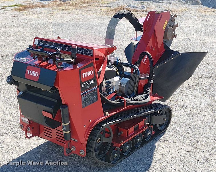 image for item DU3554 Toro STX 38 EFI Intelli-Sweep stump grinder