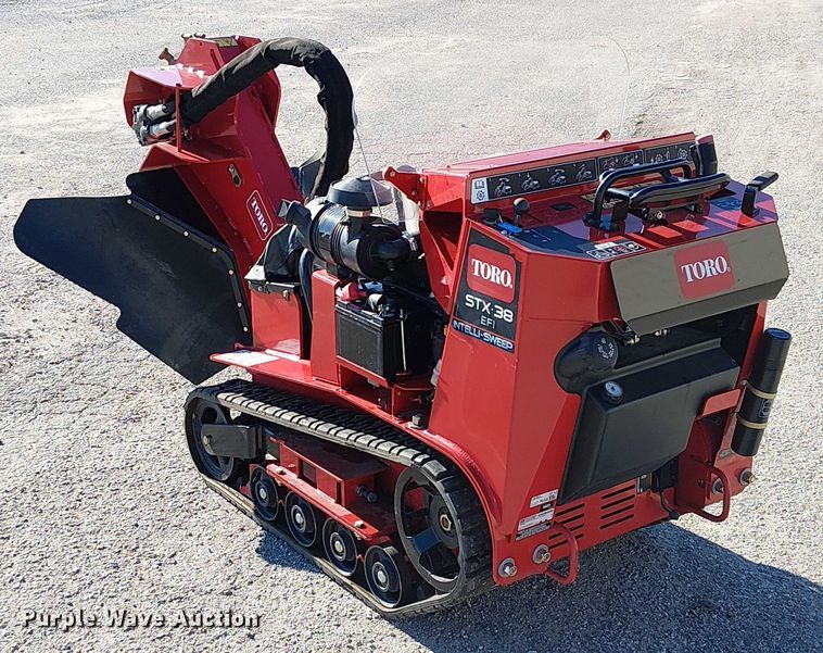 image for item DU3554 Toro STX 38 EFI Intelli-Sweep stump grinder