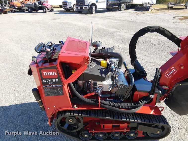 image for item DU3554 Toro STX 38 EFI Intelli-Sweep stump grinder