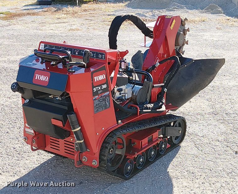 image for item DU3555 Toro STX 38 EFI Intelli-Sweep stump grinder