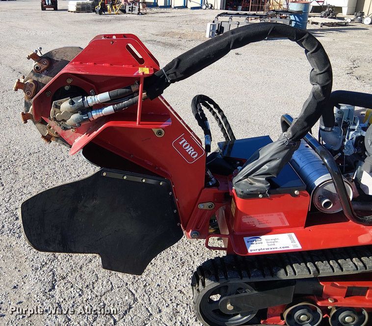 image for item DU3555 Toro STX 38 EFI Intelli-Sweep stump grinder