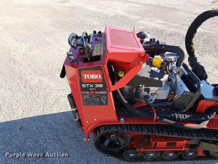image for item DU3555 Toro STX 38 EFI Intelli-Sweep stump grinder