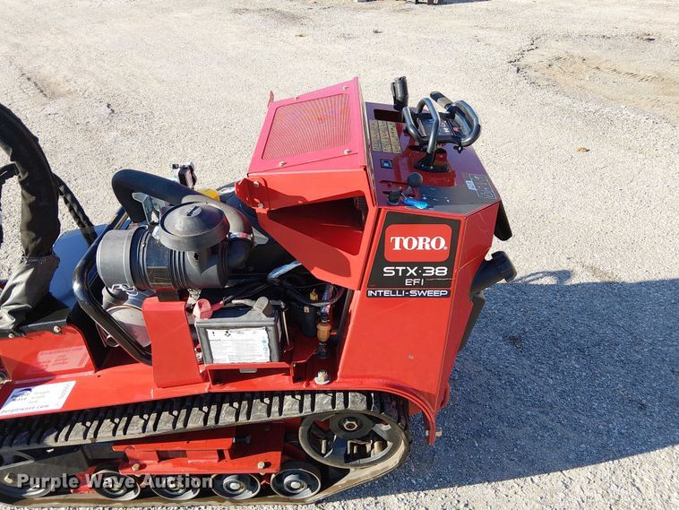 image for item DU3555 Toro STX 38 EFI Intelli-Sweep stump grinder