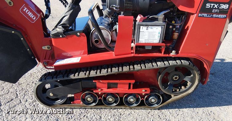 image for item DU3555 Toro STX 38 EFI Intelli-Sweep stump grinder