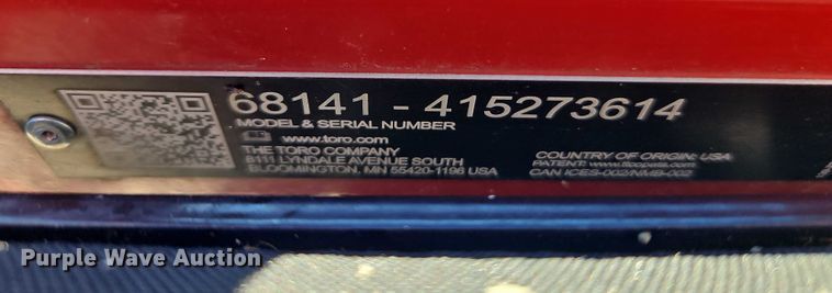 image for item DU3558 Toro Ultra Buggy 2500 TS concrete buggy