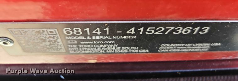 image for item DU3559 Toro Ultra Buggy 2500 TS concrete buggy