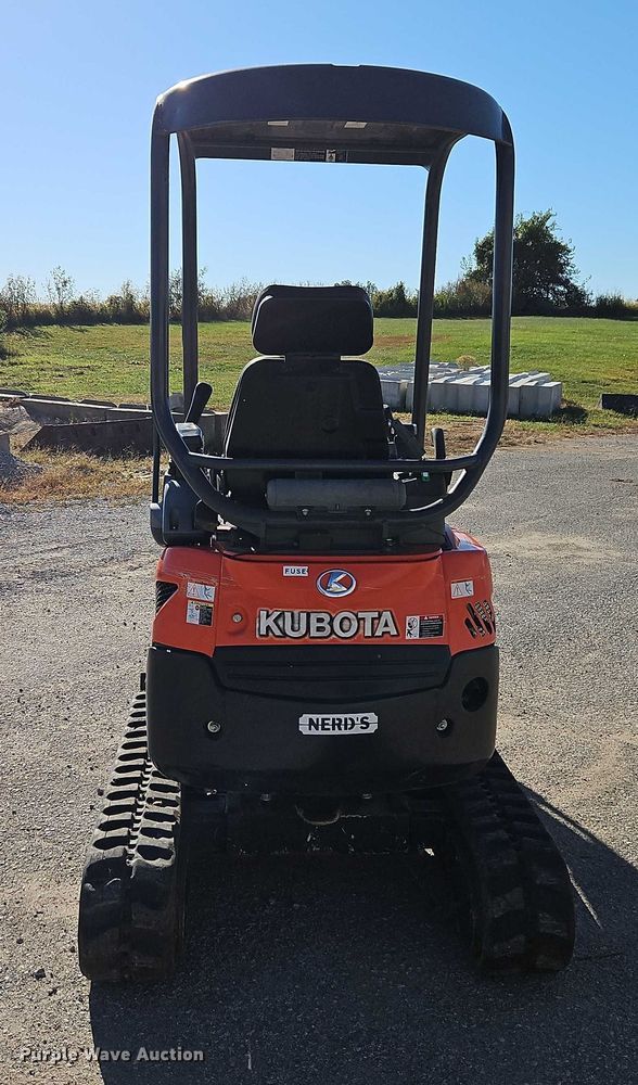 image for item DU3569 2020 Kubota U17 mini excavator