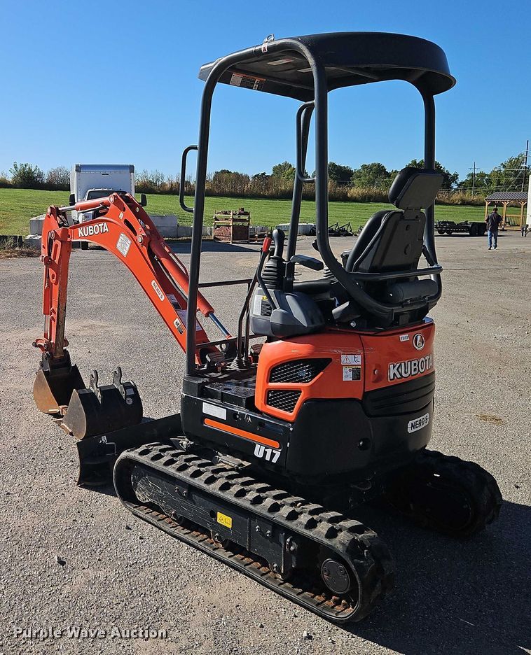 image for item DU3569 2020 Kubota U17 mini excavator