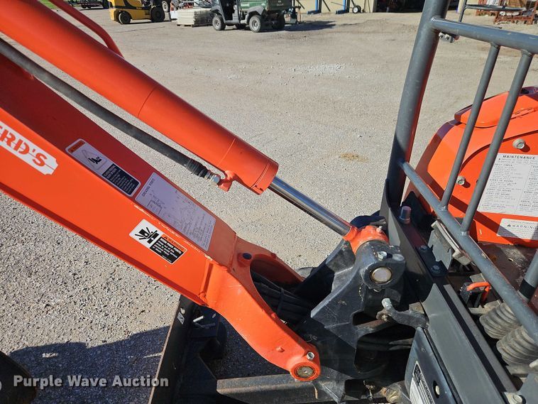 image for item DU3569 2020 Kubota U17 mini excavator