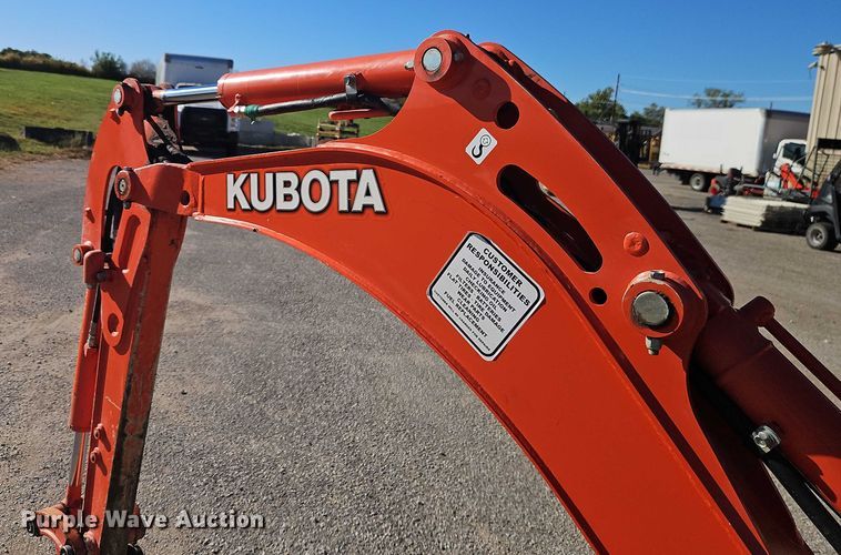 image for item DU3569 2020 Kubota U17 mini excavator