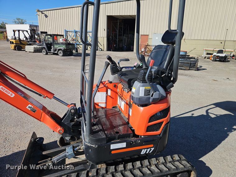 image for item DU3569 2020 Kubota U17 mini excavator