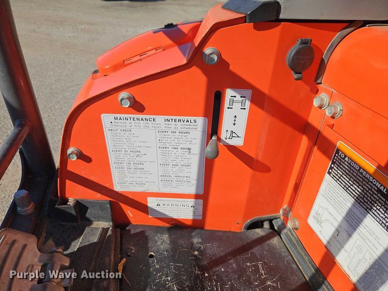 image for item DU3569 2020 Kubota U17 mini excavator