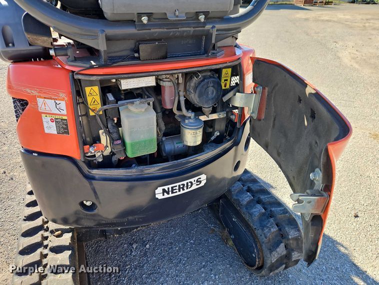 image for item DU3569 2020 Kubota U17 mini excavator