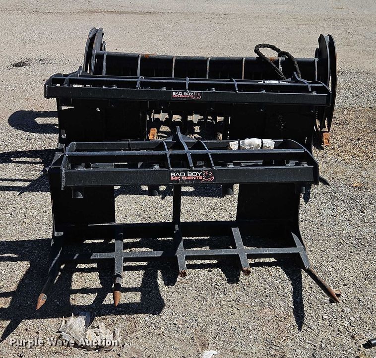 image for item DU3575 (3) skid steer grapple buckets