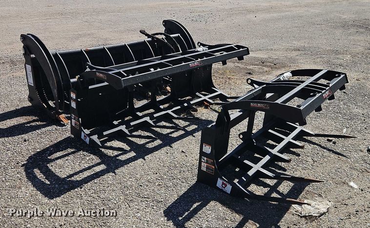 image for item DU3575 (3) skid steer grapple buckets