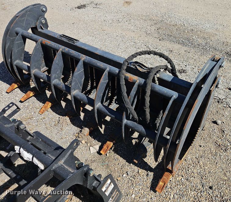 image for item DU3575 (3) skid steer grapple buckets