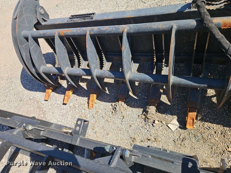 image for item DU3575 (3) skid steer grapple buckets