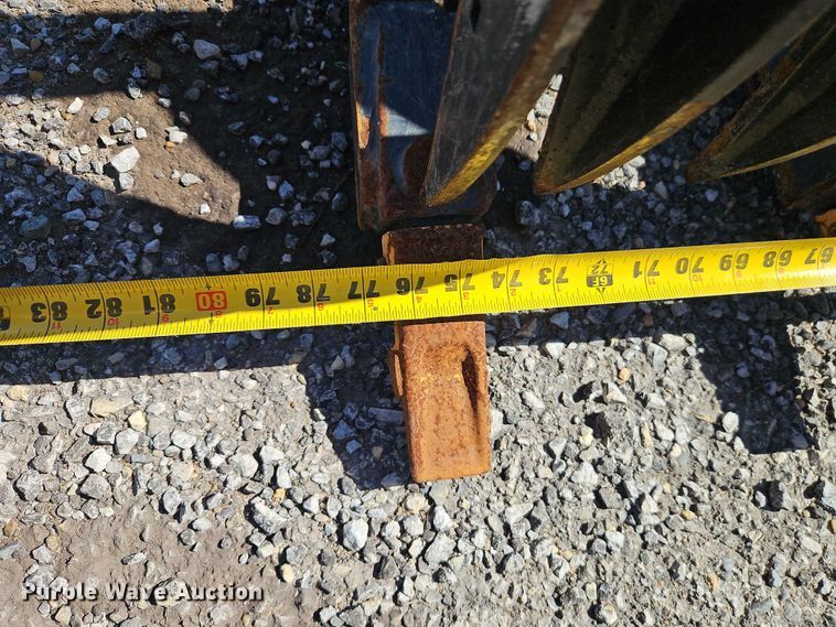 image for item DU3575 (3) skid steer grapple buckets