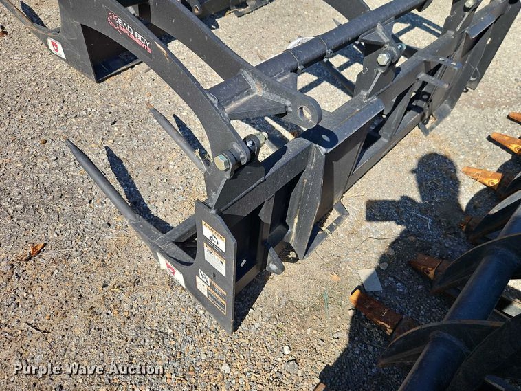image for item DU3575 (3) skid steer grapple buckets