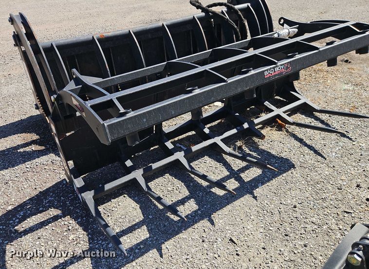 image for item DU3575 (3) skid steer grapple buckets