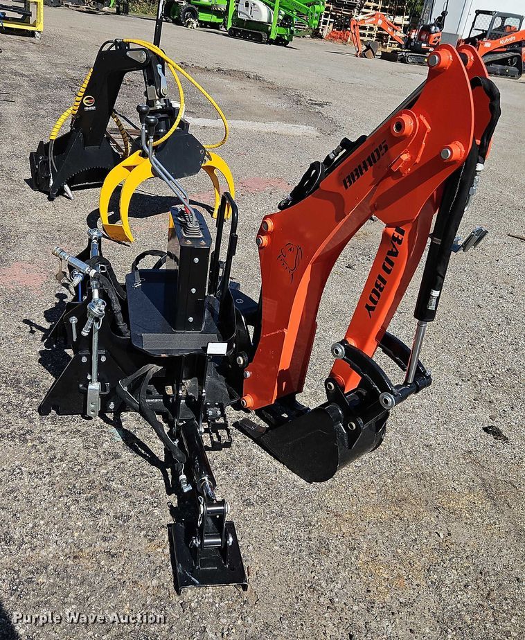 image for item DU3576 Bad Boy BBH105 backhoe attachment