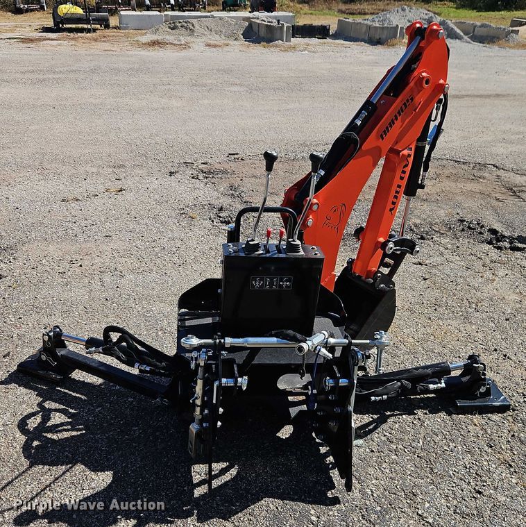 image for item DU3576 Bad Boy BBH105 backhoe attachment