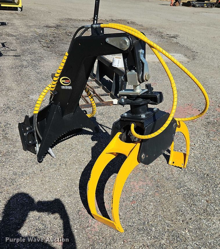 image for item DU3578 Quick Attach skid steer log grapple