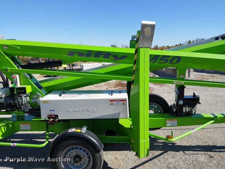 image for item DU3583 2023 Nifty TM50TGE MK B boom lift