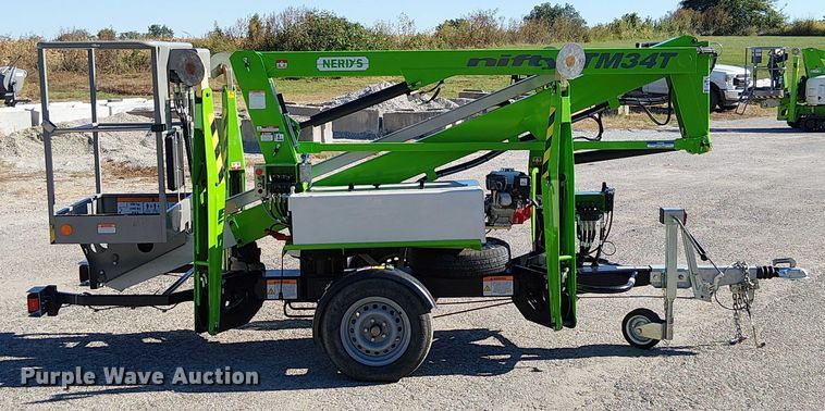 image for item DU3584 2022 Nifty TM34TGE MK1B boom lift