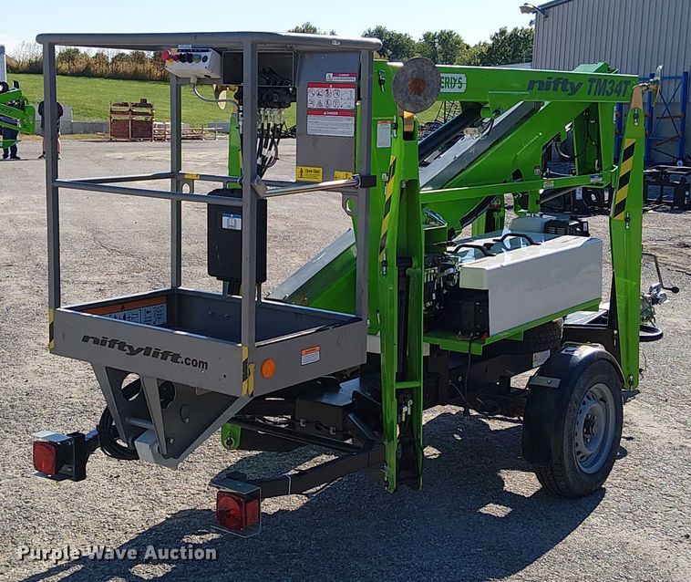 image for item DU3584 2022 Nifty TM34TGE MK1B boom lift