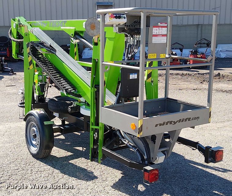 image for item DU3584 2022 Nifty TM34TGE MK1B boom lift