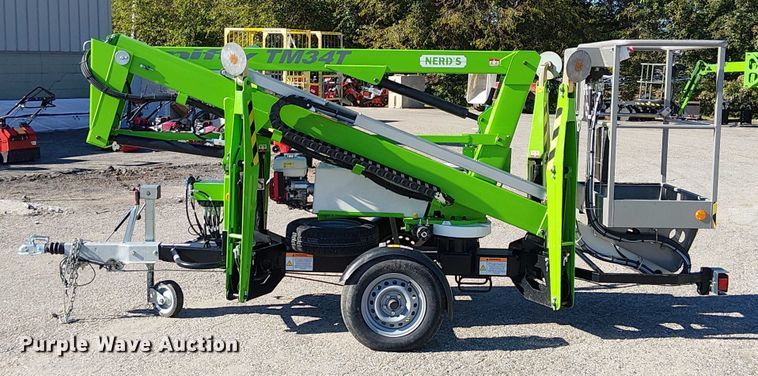 image for item DU3584 2022 Nifty TM34TGE MK1B boom lift