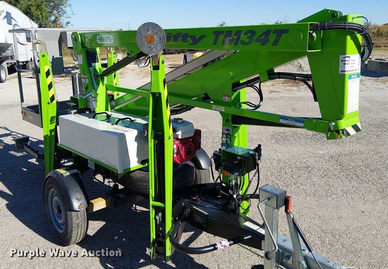 image for item DU3584 2022 Nifty TM34TGE MK1B boom lift