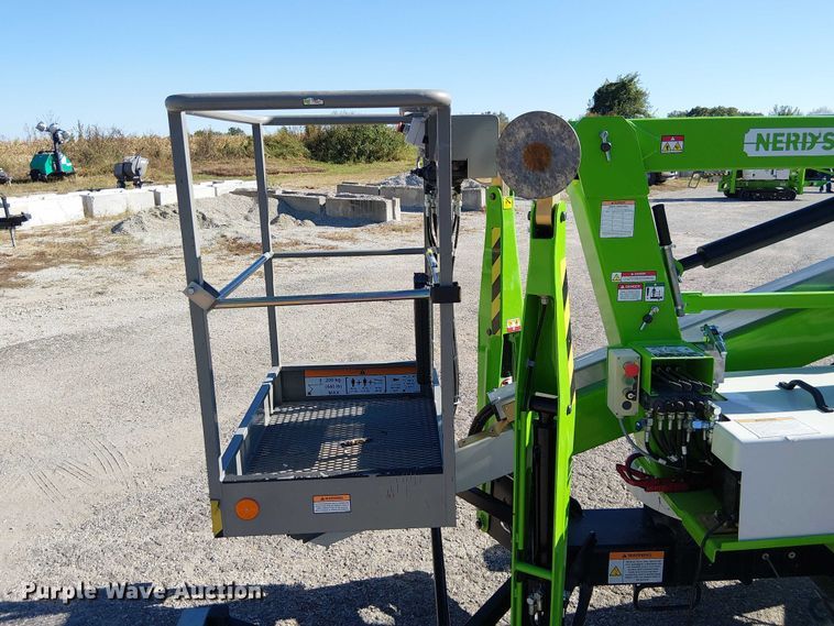 image for item DU3584 2022 Nifty TM34TGE MK1B boom lift