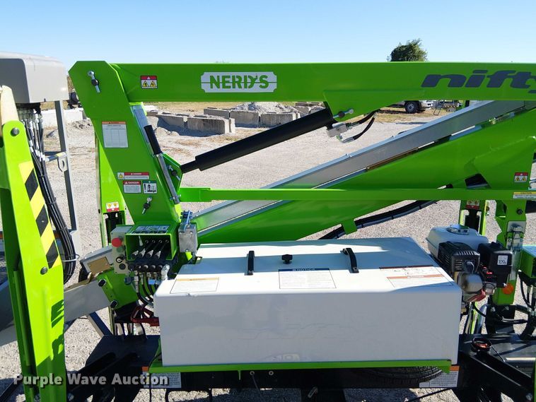 image for item DU3584 2022 Nifty TM34TGE MK1B boom lift