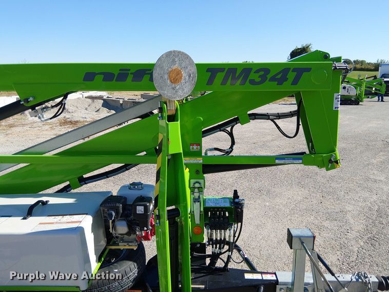 image for item DU3584 2022 Nifty TM34TGE MK1B boom lift