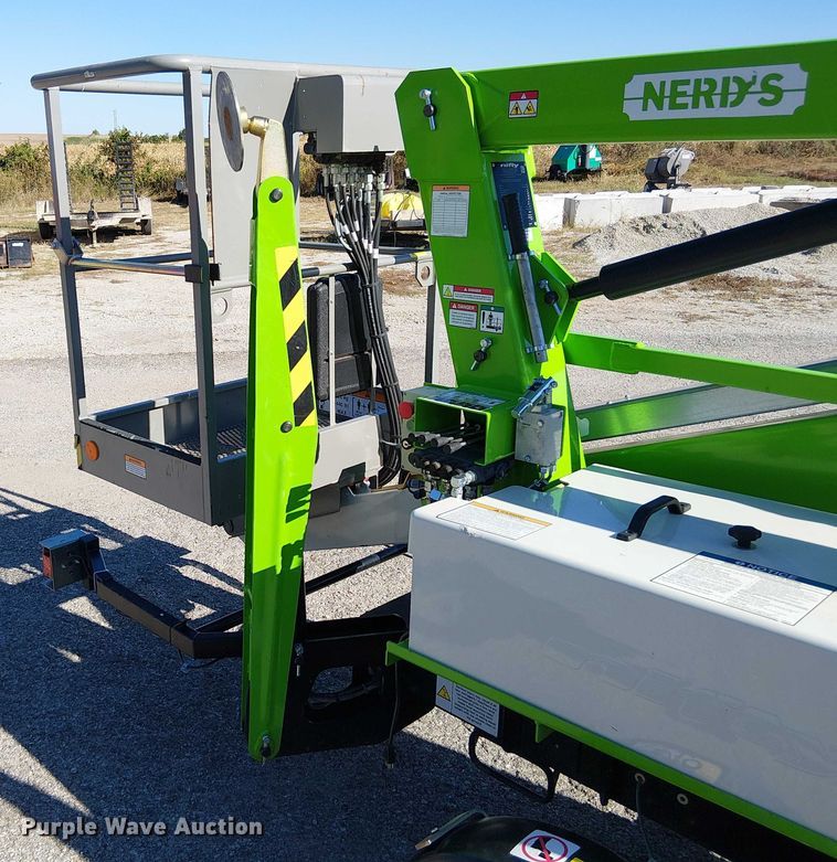 image for item DU3584 2022 Nifty TM34TGE MK1B boom lift