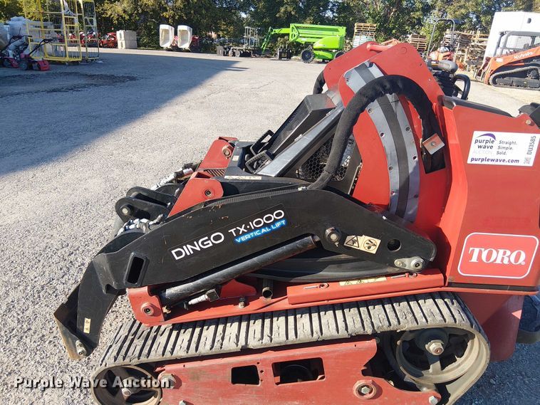 image for item DU3585 Toro Dingo TX 1000 compact utility loader