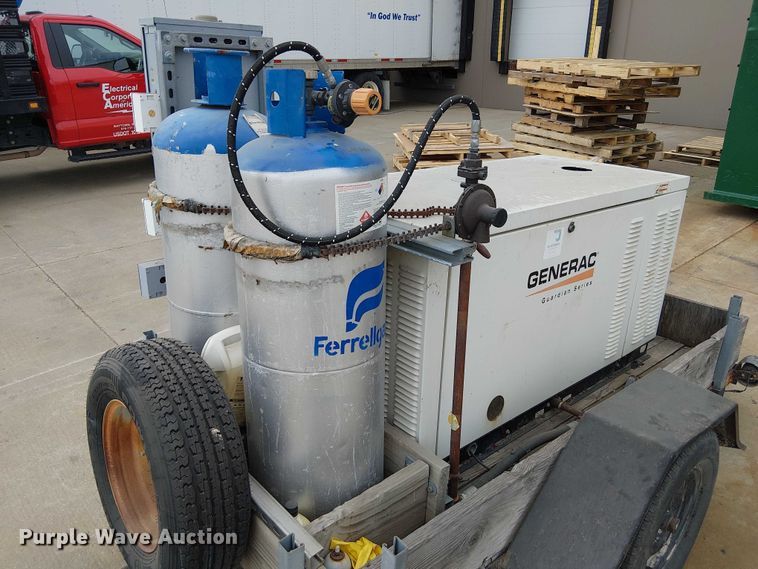 image for item DU3587 2010 Generac QT03016ANSX generator