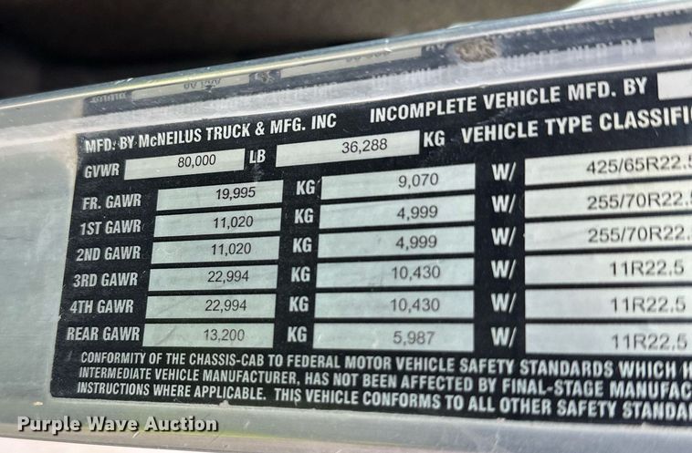 image for item DW4262 2005 Kenworth W900 ready mix truck