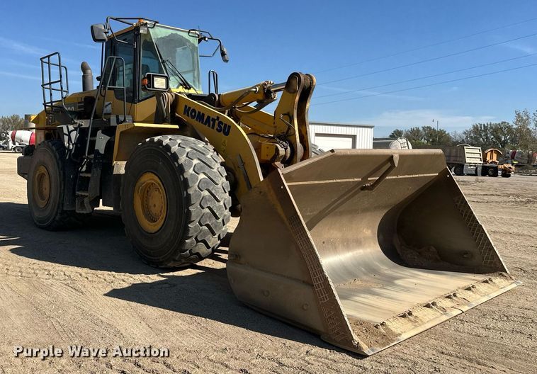 CARGADOR FRONTAL 2012 KOMATSU WA5007