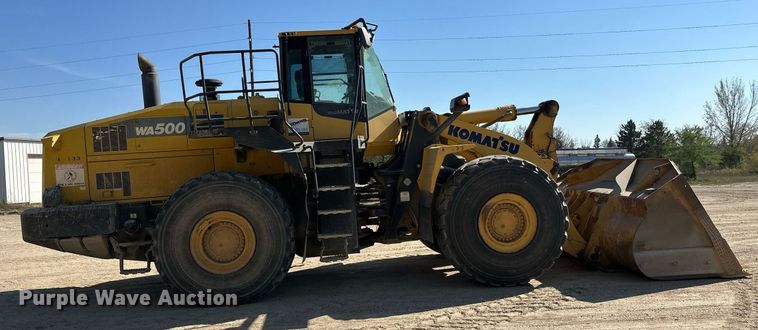 CARGADOR FRONTAL 2012 KOMATSU WA5007