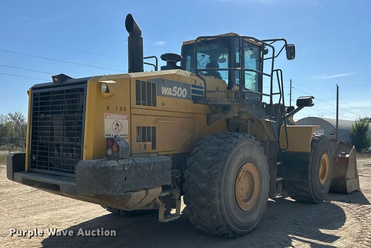 CARGADOR FRONTAL 2012 KOMATSU WA5007