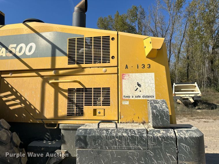 image for item DW4267 2012 Komatsu WA500-7 wheel loader