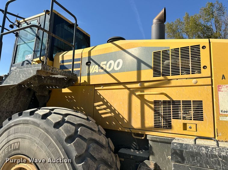 image for item DW4267 2012 Komatsu WA500-7 wheel loader