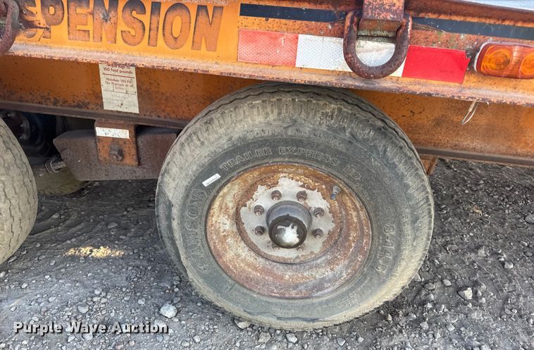 image for item DW6613 1999 Econoline MP423DE equipment trailer