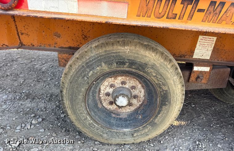 image for item DW6613 1999 Econoline MP423DE equipment trailer