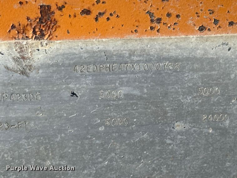 image for item DW6613 1999 Econoline MP423DE equipment trailer